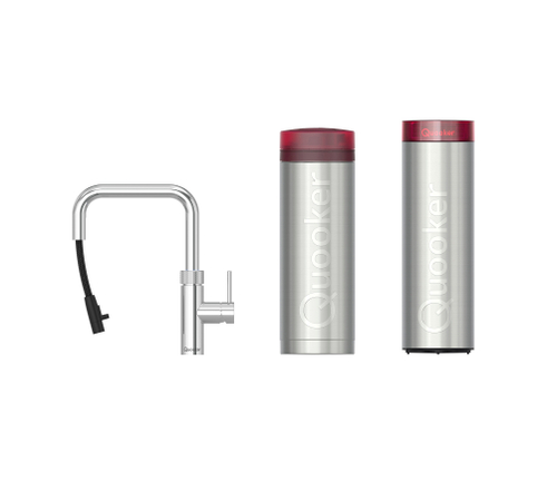 Quooker Flex Square inkl. PRO3 & CUBE -  Krom